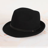 Fedora Golf Hats Autumn and Winter Felt Cap British Hat