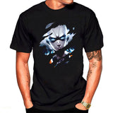 Anime Tshirts Aesthetic Men's Shirt Men's Comfortable Oversized Loose-Fitting T-shirt