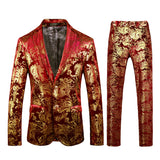 Men Dress Coat Suit Jacket Two-Piece Suit Swallowtail Gown Jacket Suits