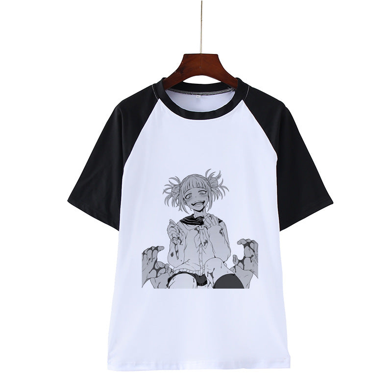 Anime TShirts Aesthetic Men's Shirt Anime Print T-shirt Top plus Size Casual and Comfortable Men's Clothing