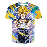 Anime Tshirts Aesthetic Men's Shirt Anime T-shirt 3D Printed round Neck Short Sleeve