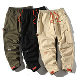 Men's Spring and Autumn Large Size Retro Sports Trousers Loose Men's Casual Pants Men Cargo Pant