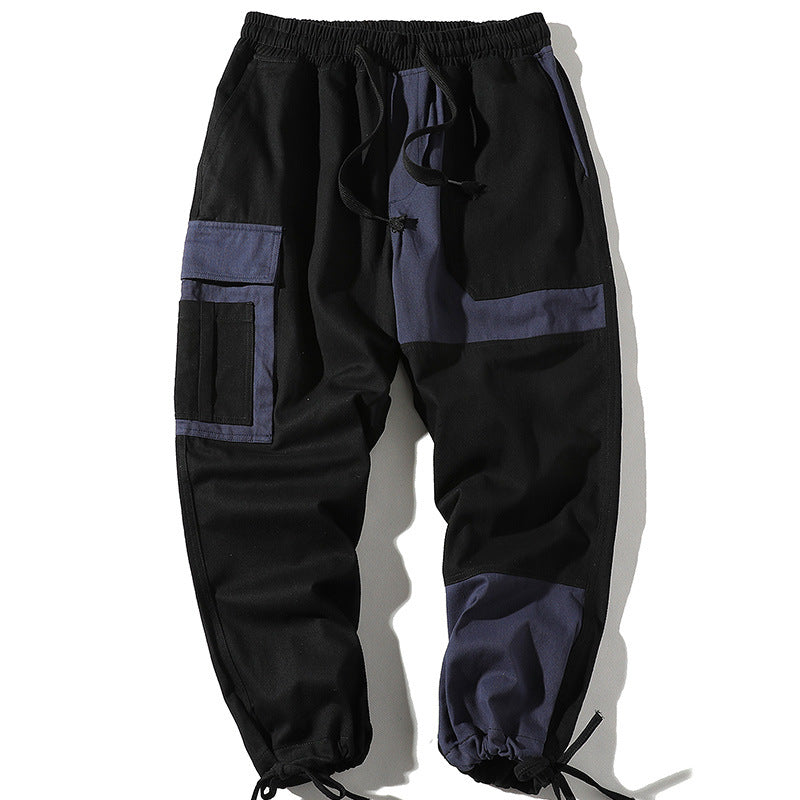 Men's Spring and Autumn Large Size Retro Sports Trousers Loose Men's Casual Pants Men Cargo Pant