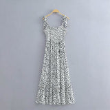 Kendall Jenner Wedding Guest Dress Off-Shoulder Collar Floral Tie-Neck