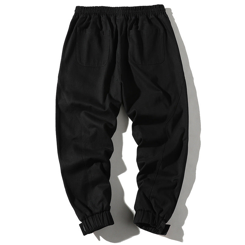 Men's Spring plus Size Sports Loose Casual Trousers Men's Cargo Pant