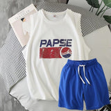 Summer Men Vest Suit