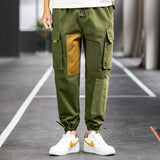 Men's Spring plus Size Sports Loose Vintage Straight Casual Pants Trousers Men's Men Cargo Pant