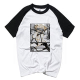 Anime TShirts Aesthetic Men's Shirt Anime Print Men's plus Size T-shirt Casual Top