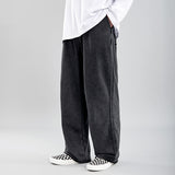 Spring and Summer Sweatpants Men's Large Size Retro Sports Trousers Loose Straight Casual Trousers Men's Men's Pants
