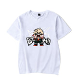 Anime Tshirts Aesthetic Men's Shirt Men's Short Sleeve Short T-shirt Casual Loose Polot Shirt Top Men