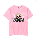 Anime Tshirts Aesthetic Men's Shirt Men's Short Sleeve Short T-shirt Casual Loose Polot Shirt Top Men