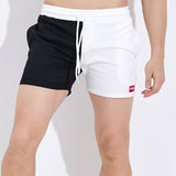5 Inch Inseam Shorts Trendy Men's Shorts Pure Cotton Shorts Hip Hop Overalls Beach Pants Trendy Brand Contrast Color Casual Pants