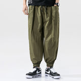 Men's Spring plus Size Retro Sports Trousers Loose Casual Pants Men's Men Cargo Pant