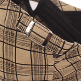 Scally Cap Checked Cloth Beret