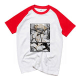 Anime TShirts Aesthetic Men's Shirt Anime Print Men's plus Size T-shirt Casual Top