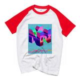 Anime TShirts Aesthetic Men's Shirt Anime Print Men's plus Size T-shirt Casual Top