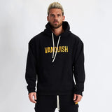 Gyms Fitness Men Sports Hoodie Bodybuilding Workout Jogging Men's Athletic Sweatshirts Sports Jacket Men's Casual Running Basketball Loose Pullover Hooded Sweater