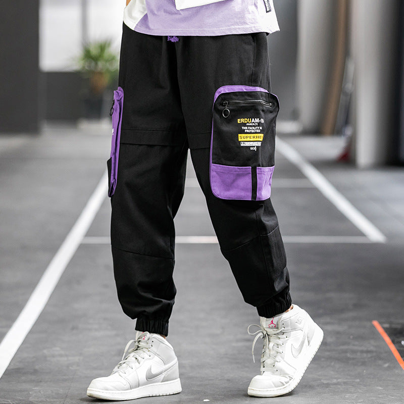 Men's Spring and Autumn Large Size Retro Sports Loose Men's Trousers Men's Casual Pants Men Cargo Pant