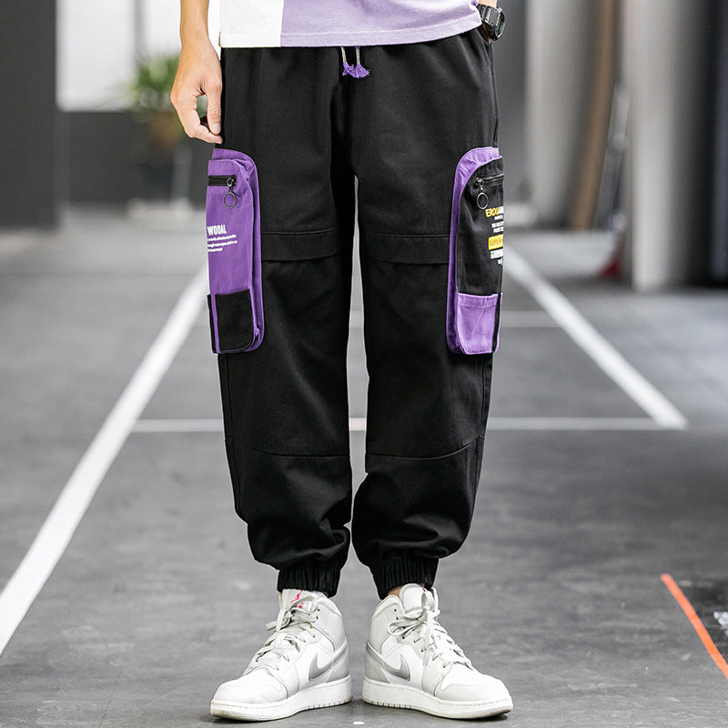 Men's Spring and Autumn Large Size Retro Sports Loose Men's Trousers Men's Casual Pants Men Cargo Pant