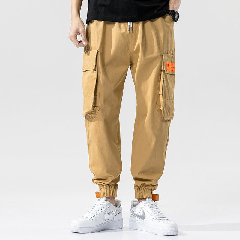 Men's Spring plus Size Sports Loose Men's Casual Pants Trousers Men's Men Cargo Pant