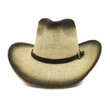 Wester Hats Western Cowboy Ethnic Style Women 'S Straw Hat Beach Hat Outdoor Seaside Sun Protection Sun Hat