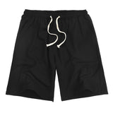 Mens Swim Trunk Summer Men's Shorts Linen Solid Color Casual Pants Loose Large Size Cotton Linen Shorts