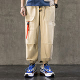 Men's Spring plus Size Retro Sports Loose Casual Pants Trousers Men's Cargo Pant