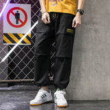 Men's Spring plus Size Retro Sports Loose Casual Pants Trousers Men's Cargo Pant