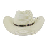 Wester Hats Beach Hat Sun Hat Western Straw Cowboy Hat Women's Big Brim Sun Protection Hat