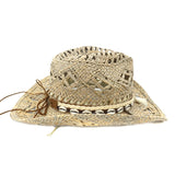 Wester Hats Hand-Woven Western Cowboy Hat Straw Hat Sun Hat