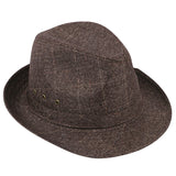 Fedora Hat Top Hat Men's Middle-Aged and Elderly Men Fedora Hat