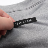Fog Fear Of God Essential Tshirt Fog FG Letter Short Sleeve High Street Tshirt Loose Trendy Plus Size Retro Sports Casual Fashion Essl