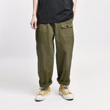 Spring and Summer Men's Large Size Retro Sports Trousers Waist Loose Straight Casual Trousers Men's Men's Pants