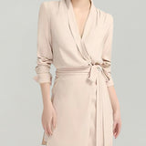 Women Skirt & Blzer Suit Uniform Designs Formal Style Office Lady Bussiness Attire Business Suit V-neck Long Sleeve Shirt