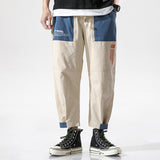 Men's Summer Shorts Men's Casual Loose plus Size Retro Sports Solid Color Straight-Leg Trousers Men Cargo Pant