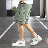 Men's Summer plus Size Retro Sports Shorts Men's Casual Loose Fifth Pants Men Cargo Pant