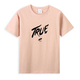True T Shirts Men's Summer Casual round Neck Half Sleeve Spring Couple's Tops