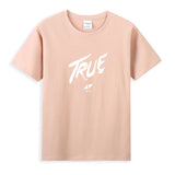 True T Shirts Men's Summer Casual round Neck Half Sleeve Spring Couple's Tops