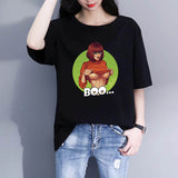 Anime Tshirts Aesthetic Men's Shirt Men's Anime Print Casual Simple T-shirt Top