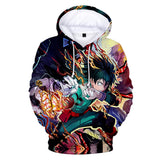 Anime Hoodie Hoodies Pullover Cosplay Costume Men's 3D Digital Printed Hoodie Trendy Coat