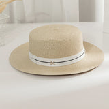 Italian Fedora Hats Summer and Autumn British Style Ladies Seaside Beach Vacation