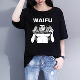 Anime Tshirts Aesthetic Men's Shirt Men's Anime Print Casual Simple T-shirt Top