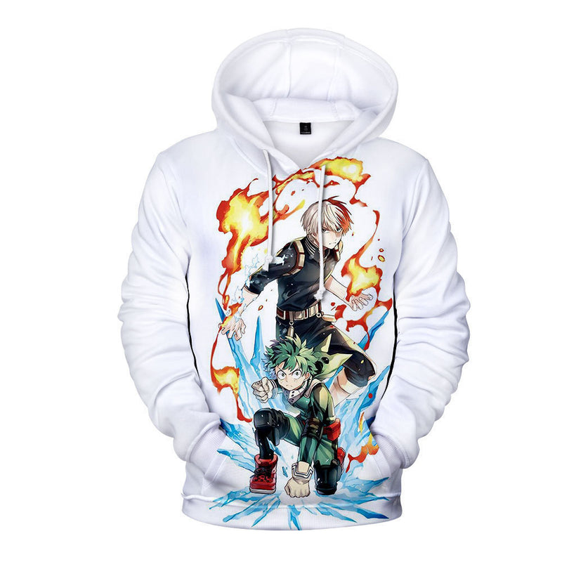 Anime Hoodie Hoodies Pullover Cosplay Costume Men's 3D Digital Printed Hoodie Trendy Coat