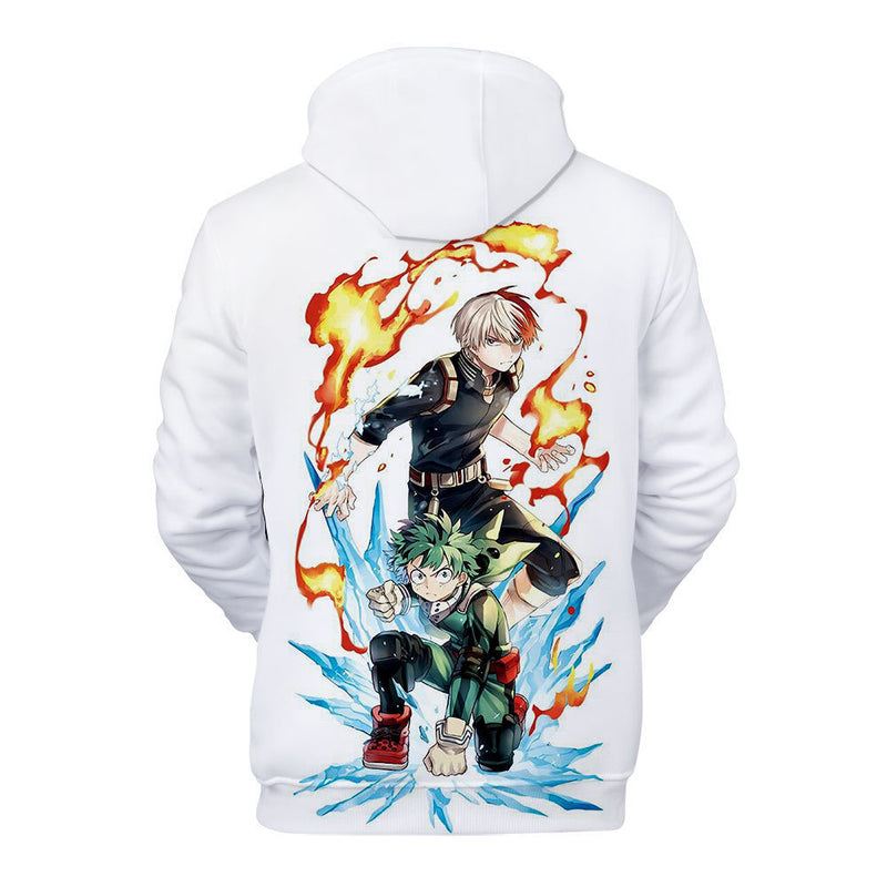 Anime Hoodie Hoodies Pullover Cosplay Costume Men's 3D Digital Printed Hoodie Trendy Coat