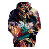 Anime Hoodie Hoodies Pullover Cosplay Costume Men's 3D Digital Printed Hoodie Trendy Coat