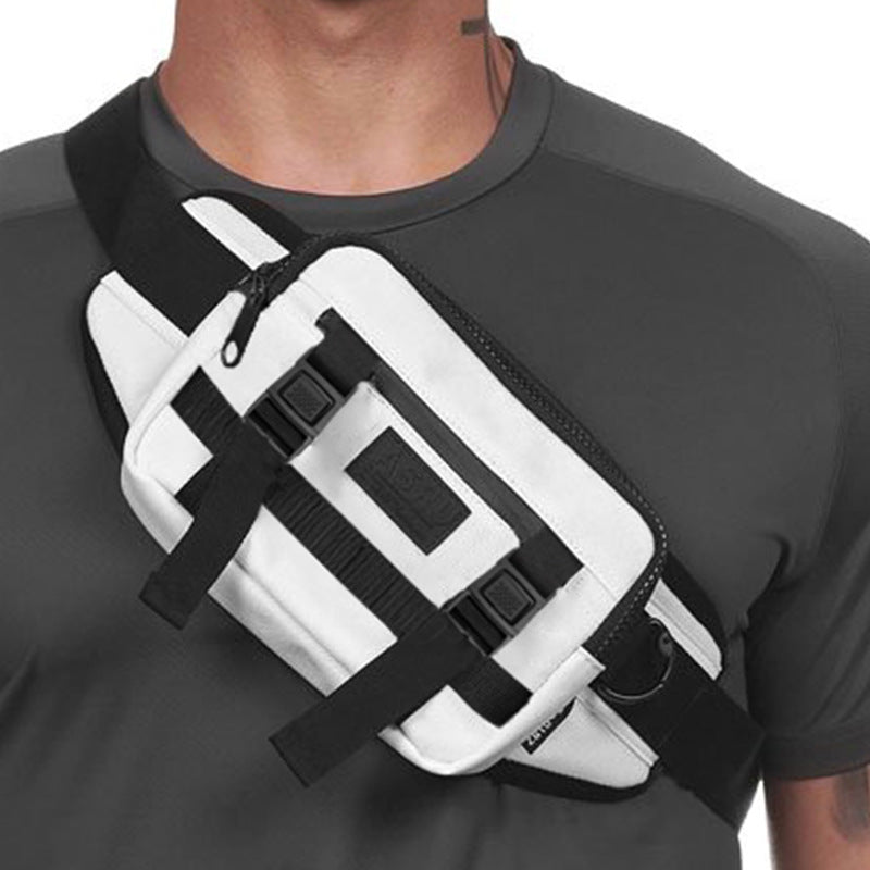 Crossbody Bag Multifunctional Storage Close-Fitting Shoulder Bag Men's Outdoor Running Sports Chest Bag Men Bags