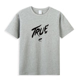 True T Shirts Men's Summer Casual round Neck Half Sleeve Spring Couple's Tops