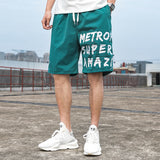 Men's Summer plus Size Retro Sports Casual Shorts Casual Men's Loose Fifth Pants Men's Summer Trousers