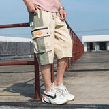 Men's Summer plus Size Retro Sports Shorts Men's Casual Loose Fifth Pants Men's Summer Trousers