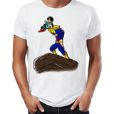 Anime Tshirts Aesthetic Men's Shirt My Hero Academia Short Sleeve Printed T-shirt Men's Anime Print Top